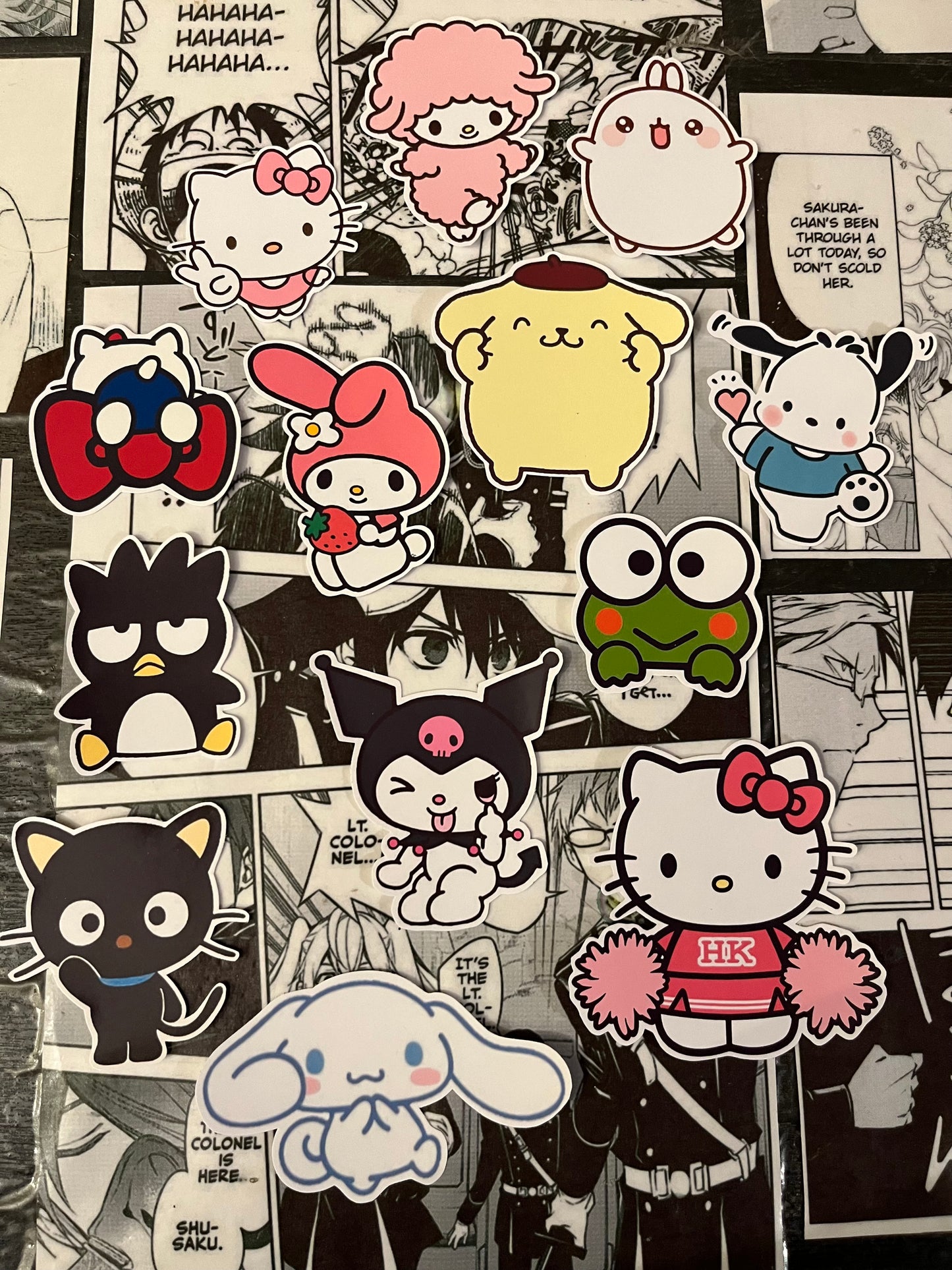 Stickers x13 Sanrio