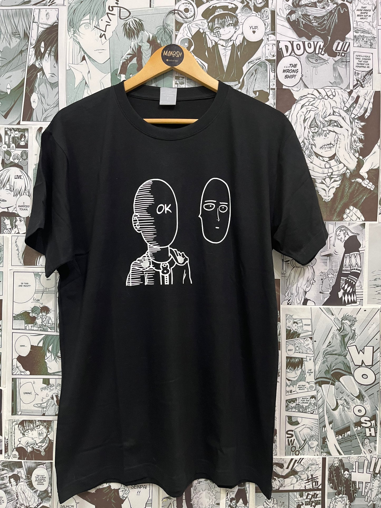 Remera Saitama OK - One punch man