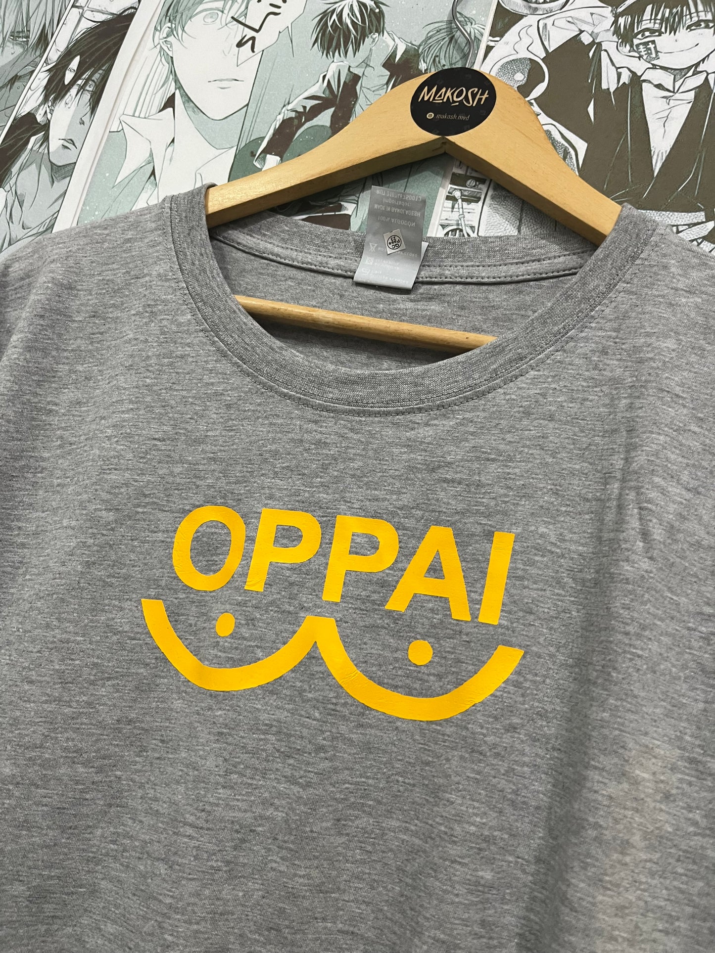 Remera oppai - One punch man