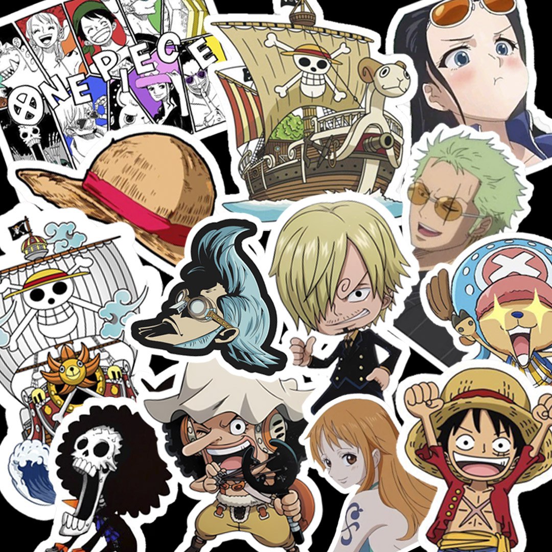 Stickers x13 One piece