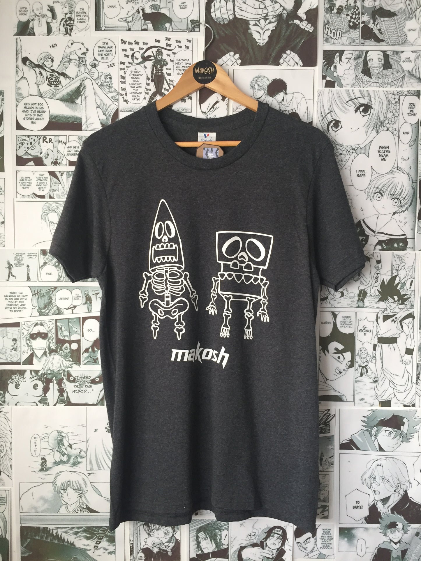 Remera Bob y Patricio huesos Bob esponja – Makosh