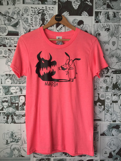 Remera Coraje el perro cobarde - 90's cartoon