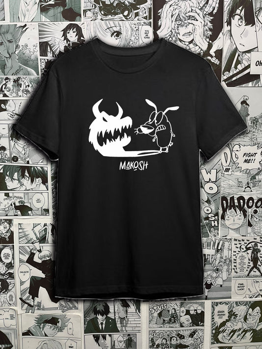 Remera Coraje el perro cobarde - 90's cartoon