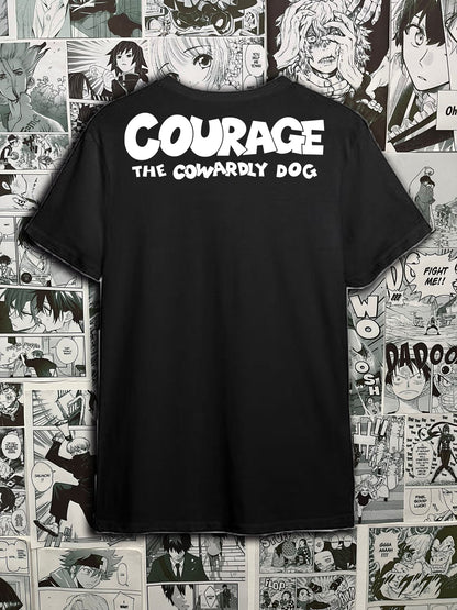 Remera Coraje el perro cobarde - 90's cartoon