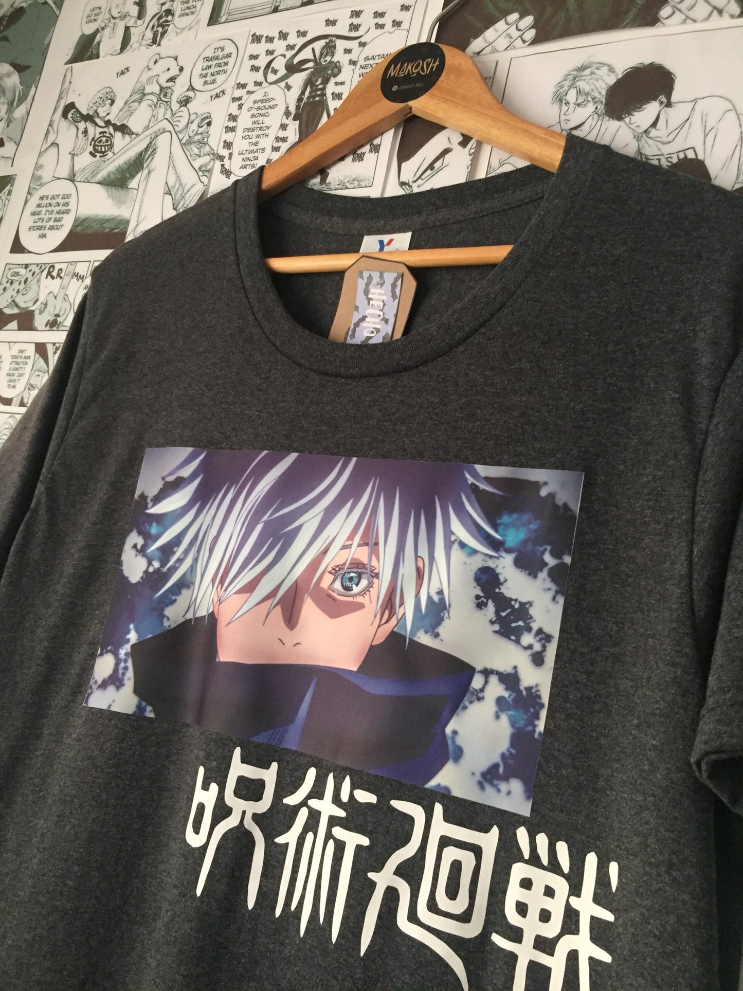 Remera Satoru Gojo - Jujutsu kaisen