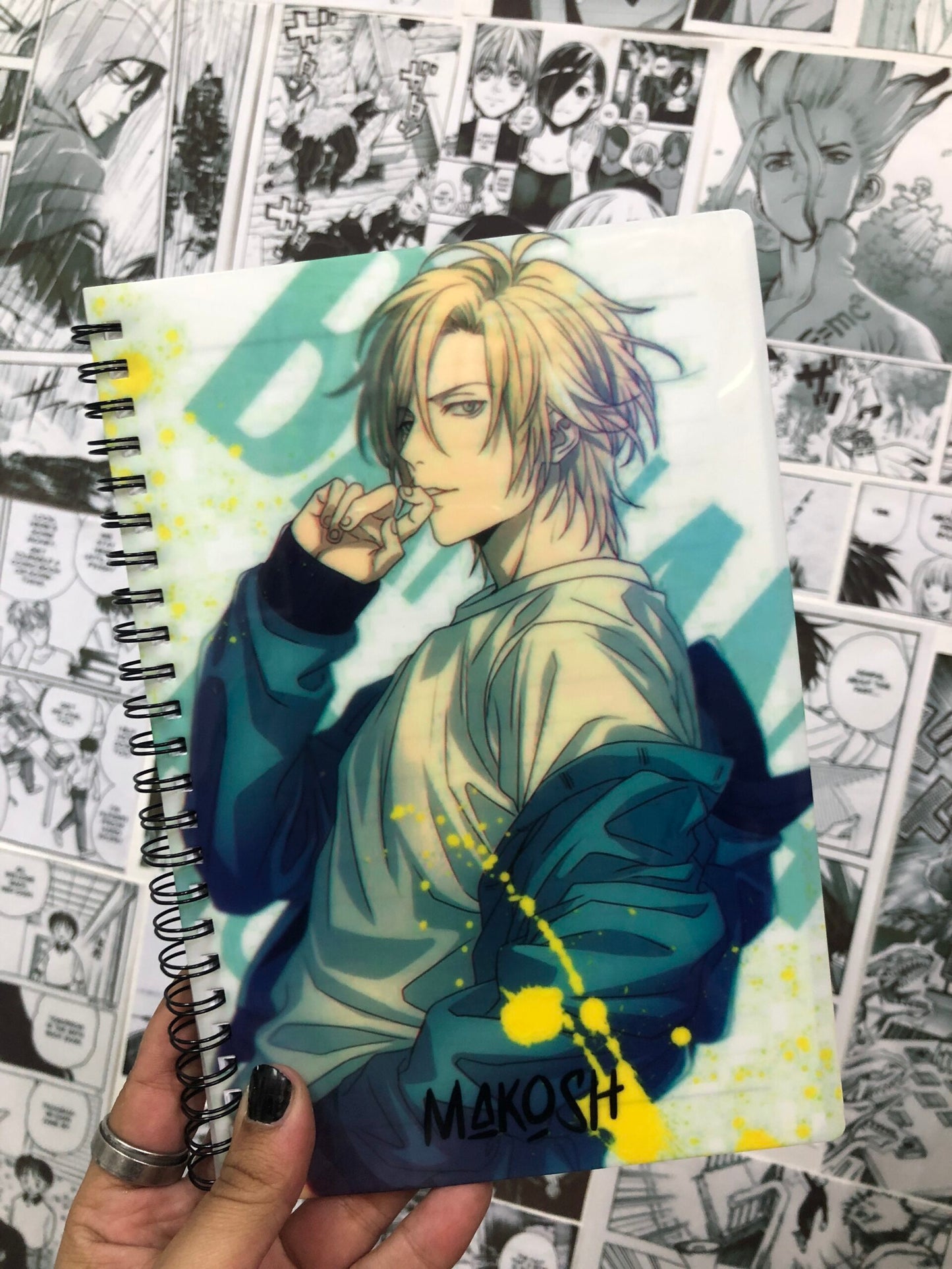 Cuaderno A5 Ash Lynx - Banana fish