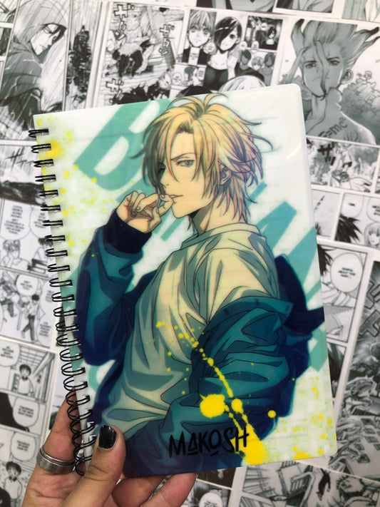 Cuaderno A5 Ash Lynx - Banana fish