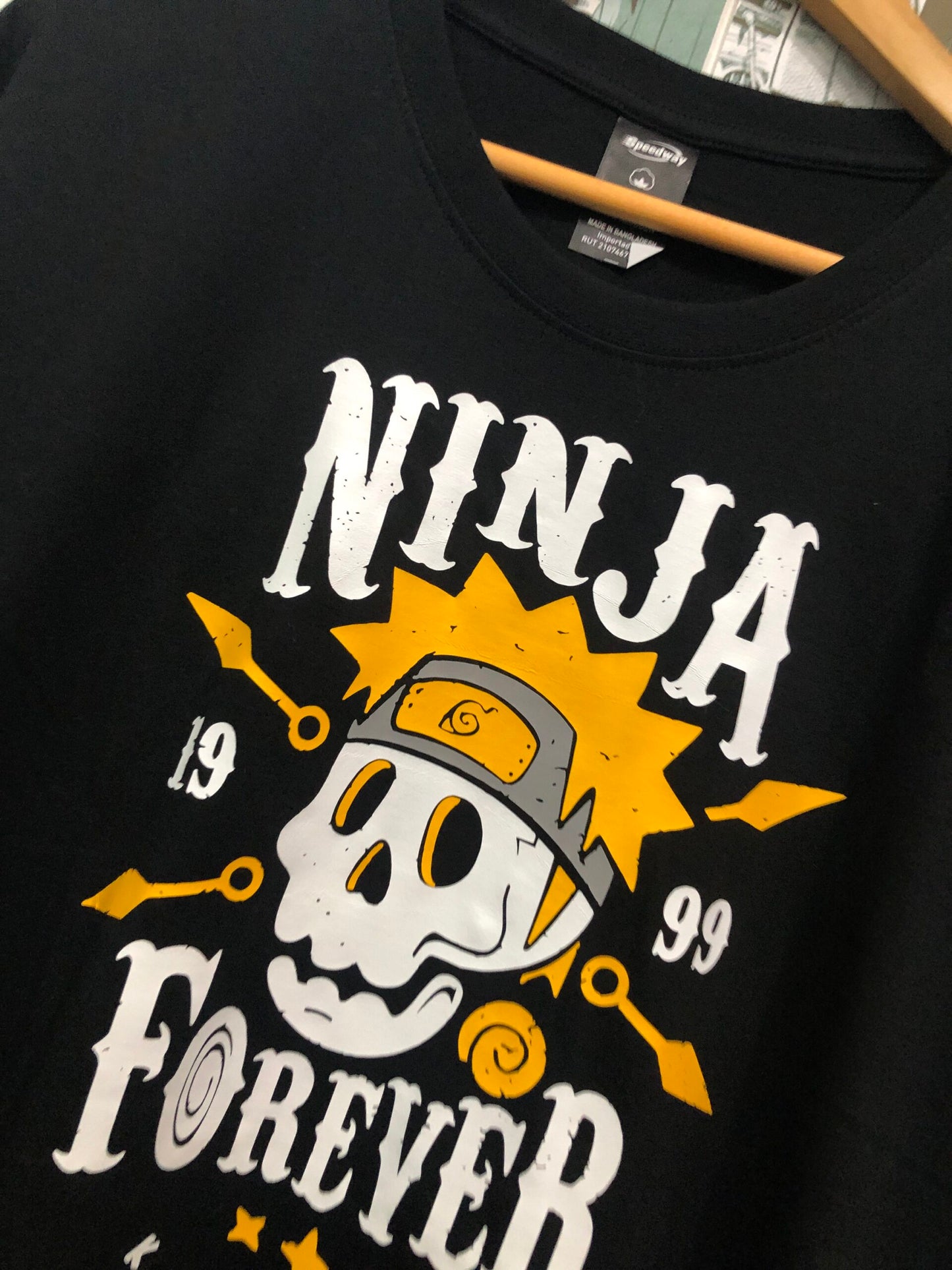 Remera Ninja forever - Naruto