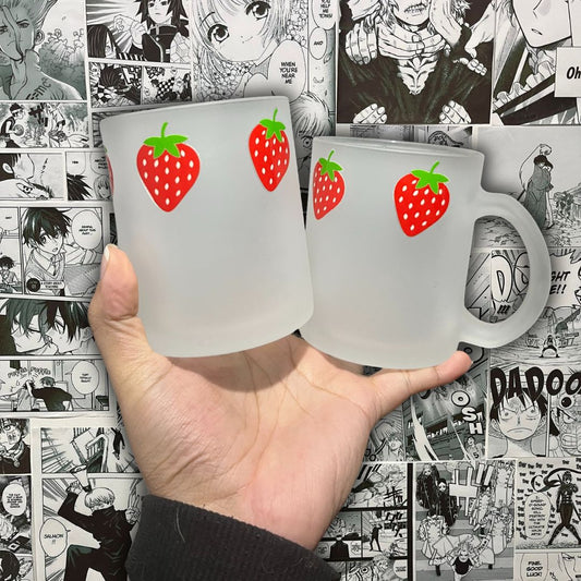 Taza esmerilada frutillas - Nana