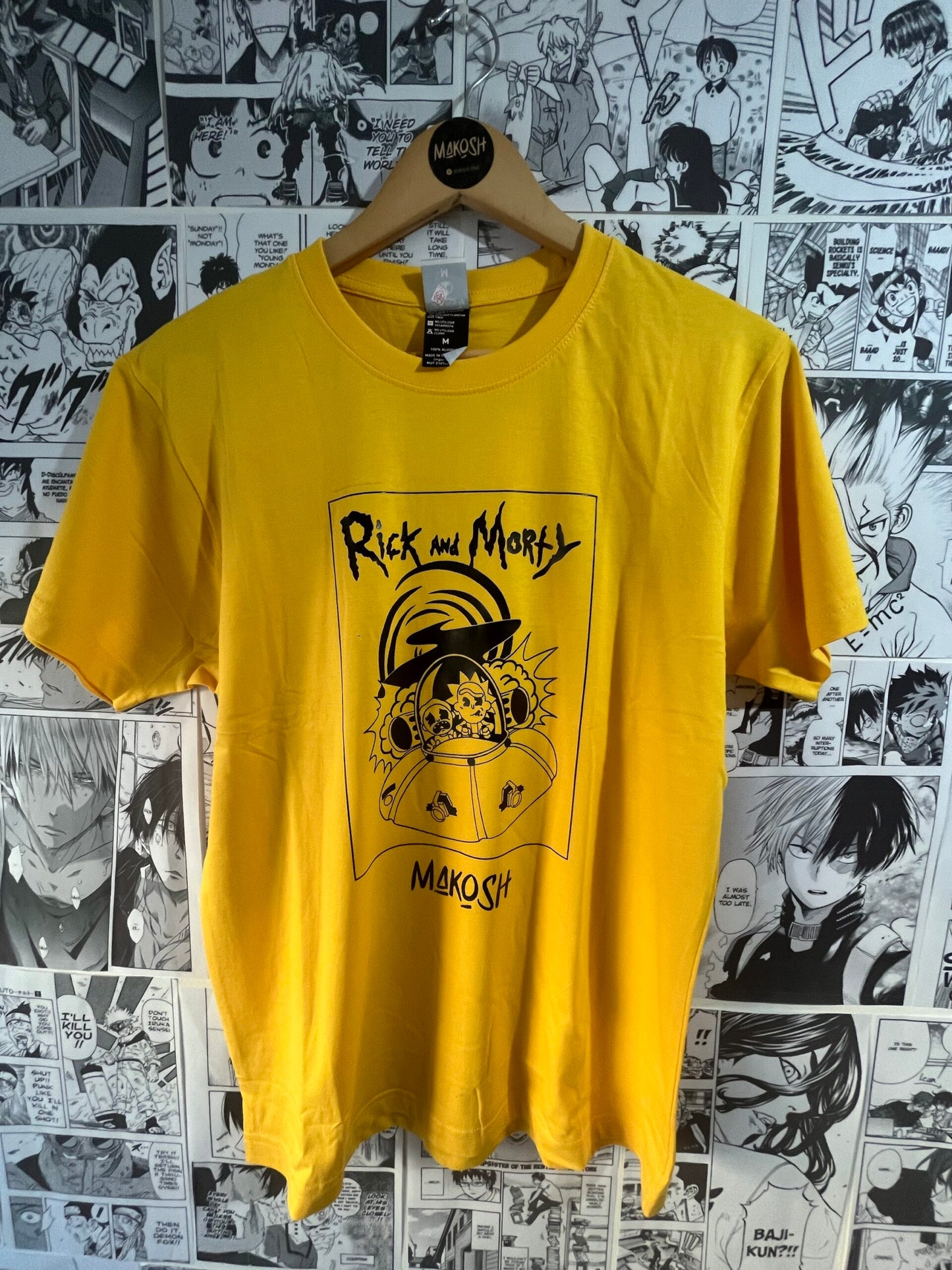 Remera Old style - Rick & Morty