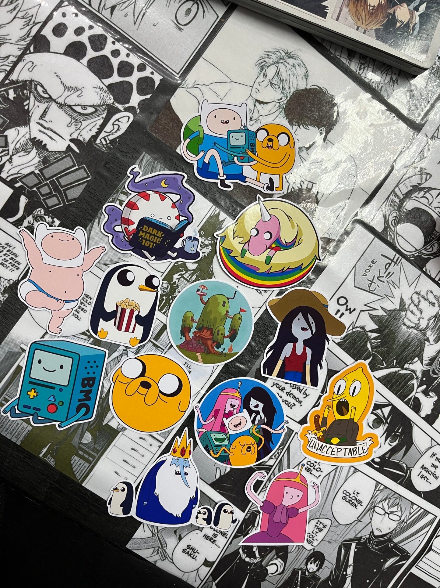 Stickers x13 Hora de aventura