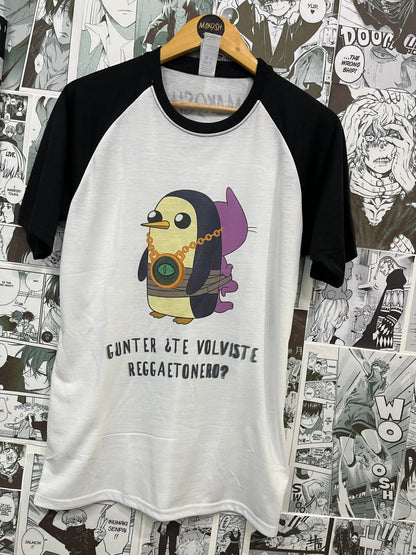 Remera sublimada Gunter regguetonero - Hora de aventura