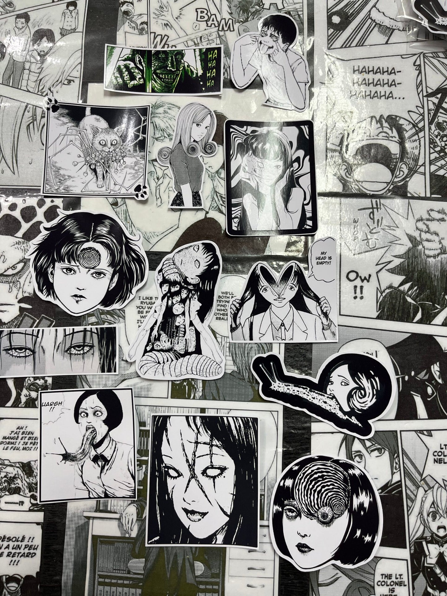 Stickers x13 Junji ito