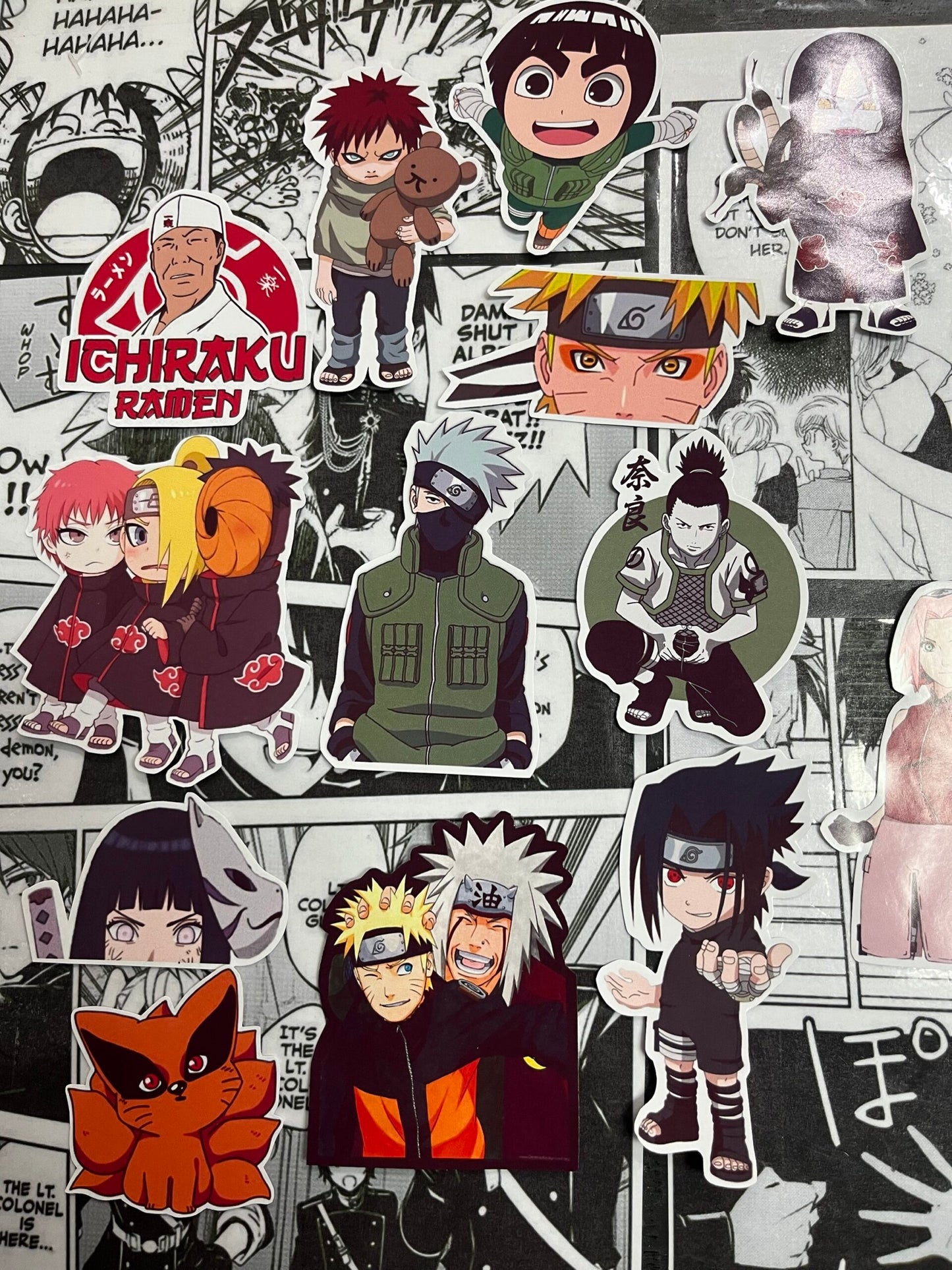 Stickers x13 Naruto