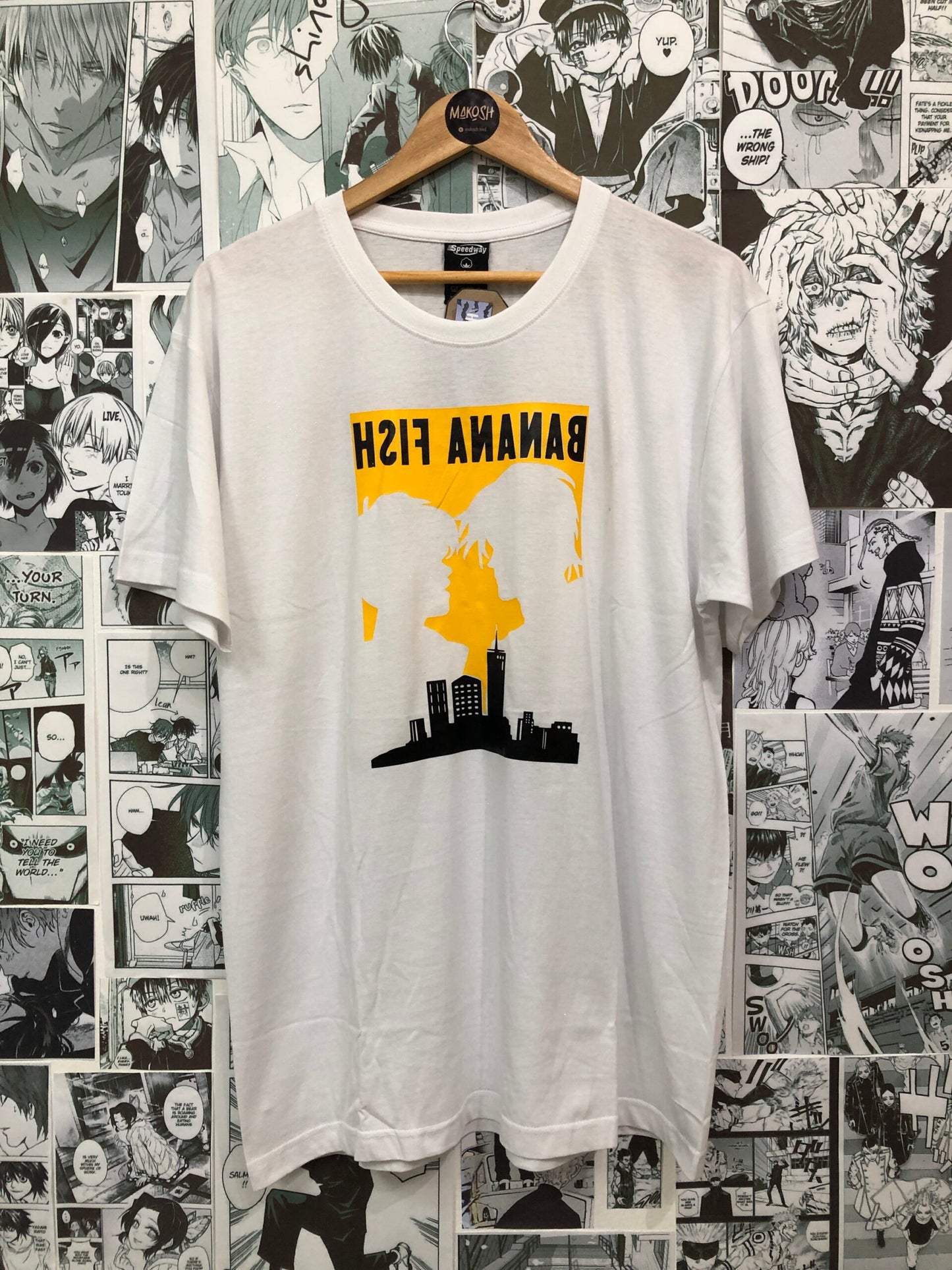 Remera Siluetas Banana fish