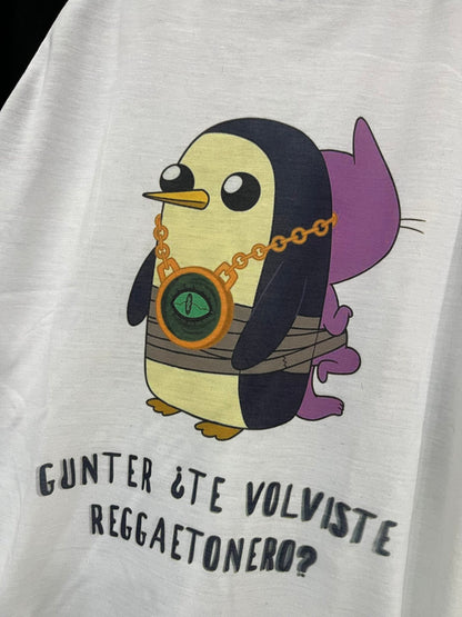 Remera sublimada Gunter regguetonero - Hora de aventura