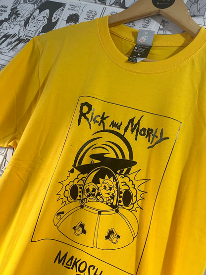 Remera Old style - Rick & Morty