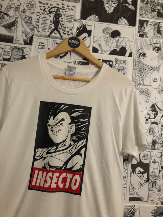 Remera Vegeta "insecto" - Dragon ball z