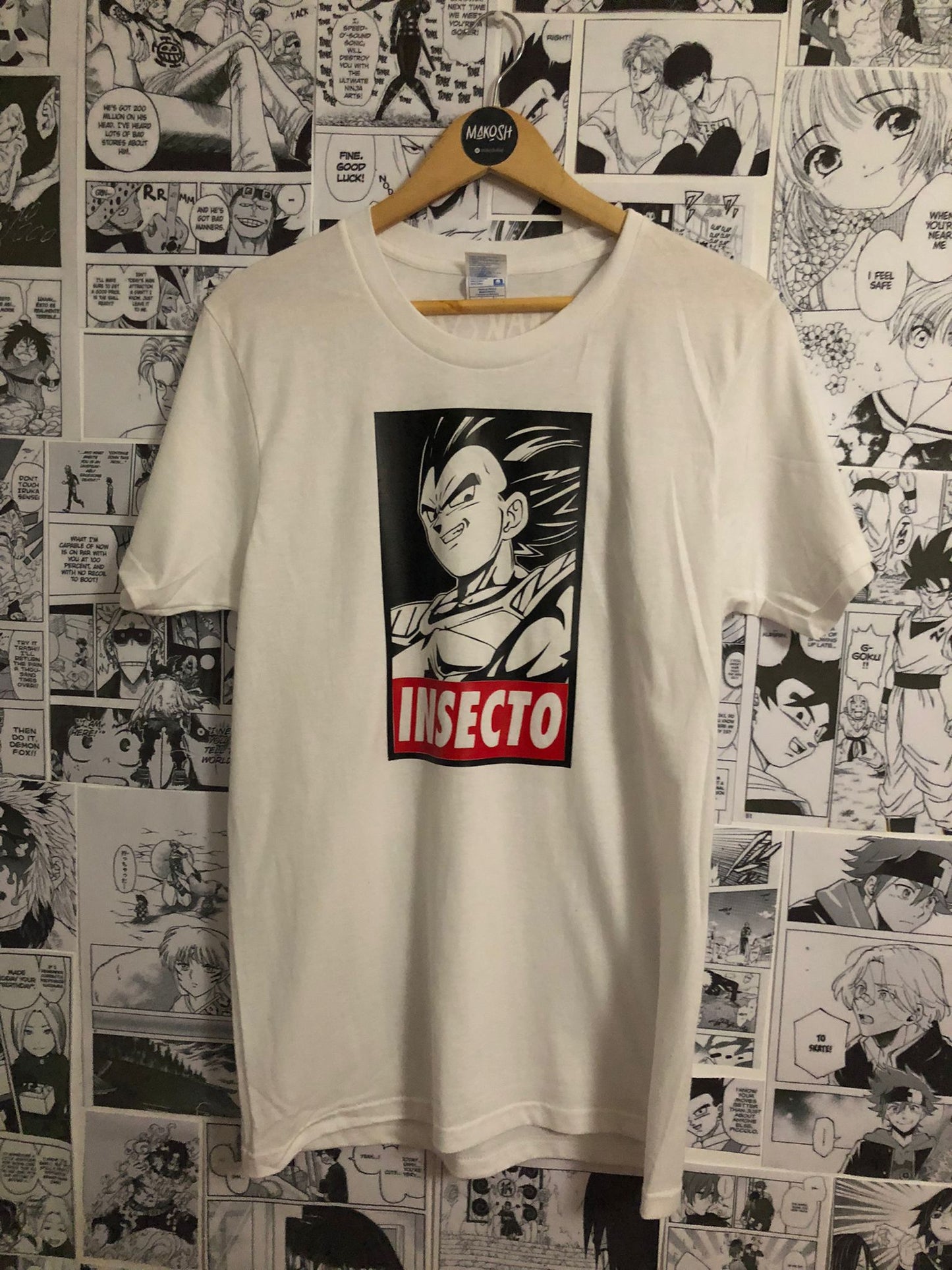 Remera Vegeta "insecto" - Dragon ball z