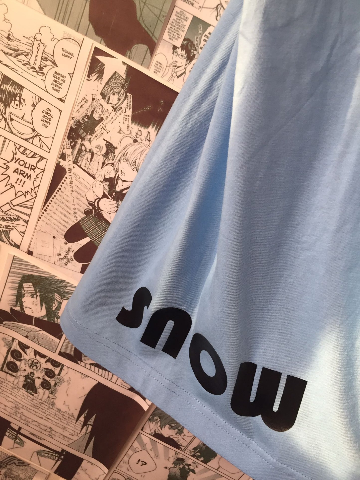 Remera Langa "snow" - Sk8: The infinity