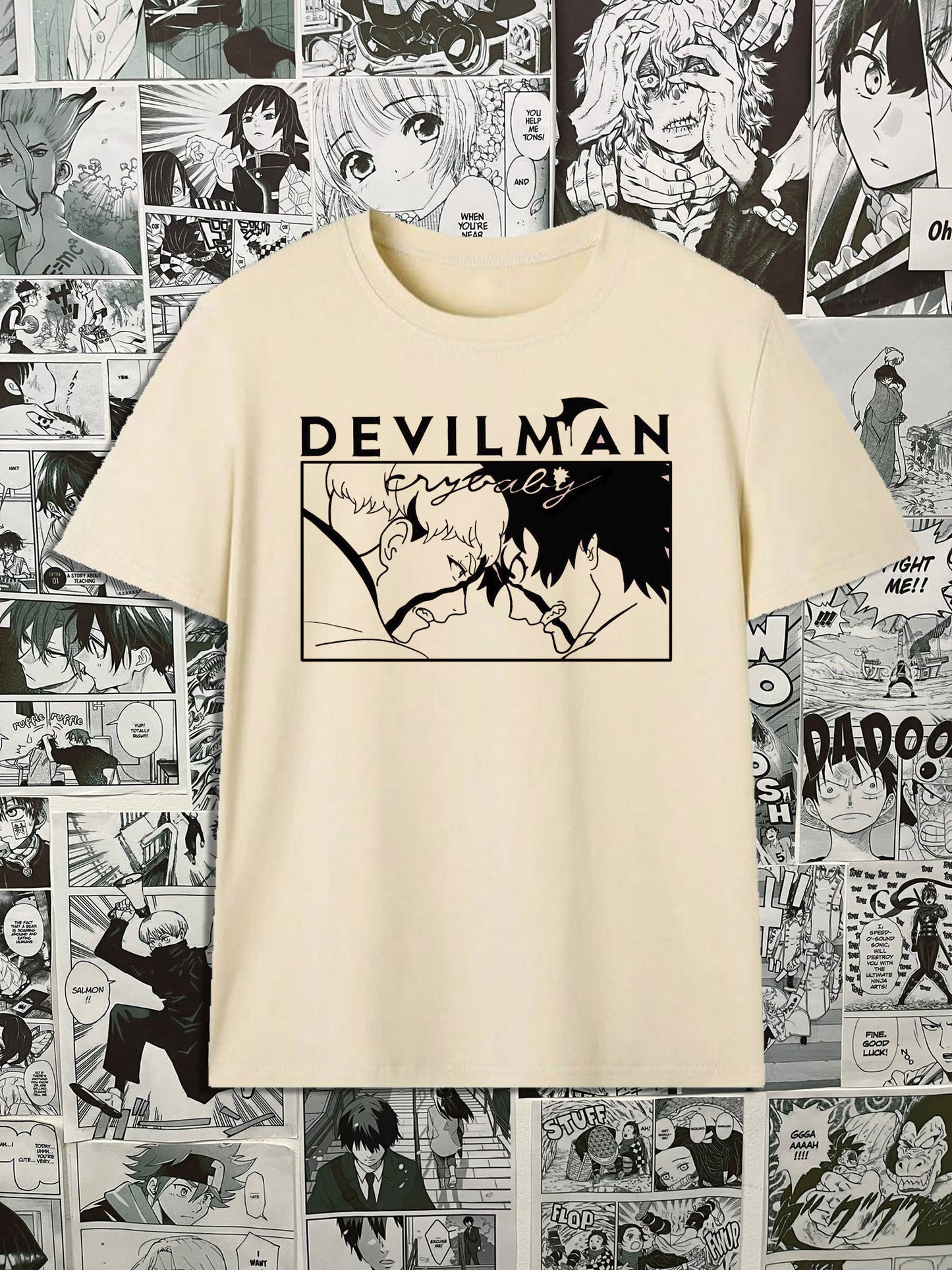 Remera Devilman crybaby