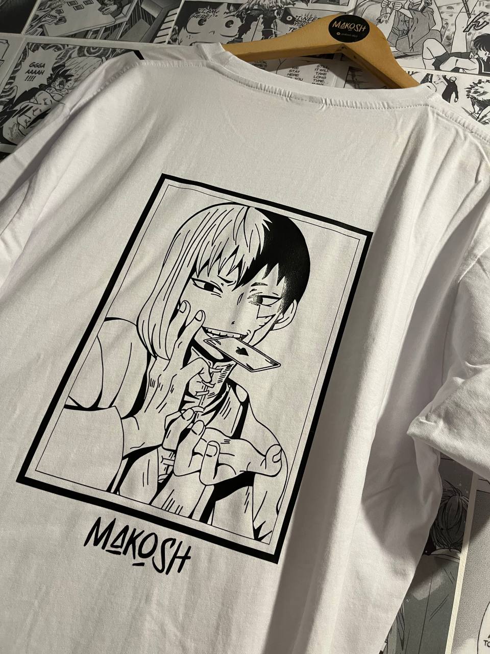 Remera Gen Asagiri - Dr. Stone