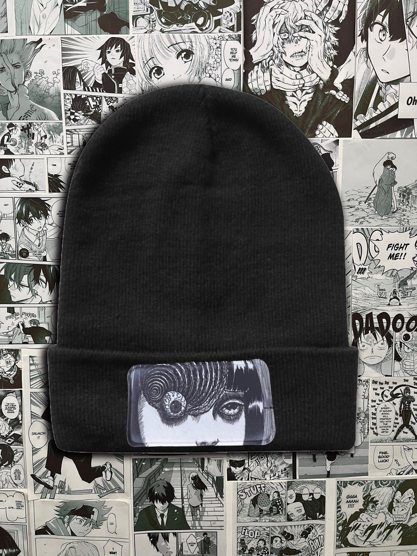 Gorro de lana beanie Junji ito