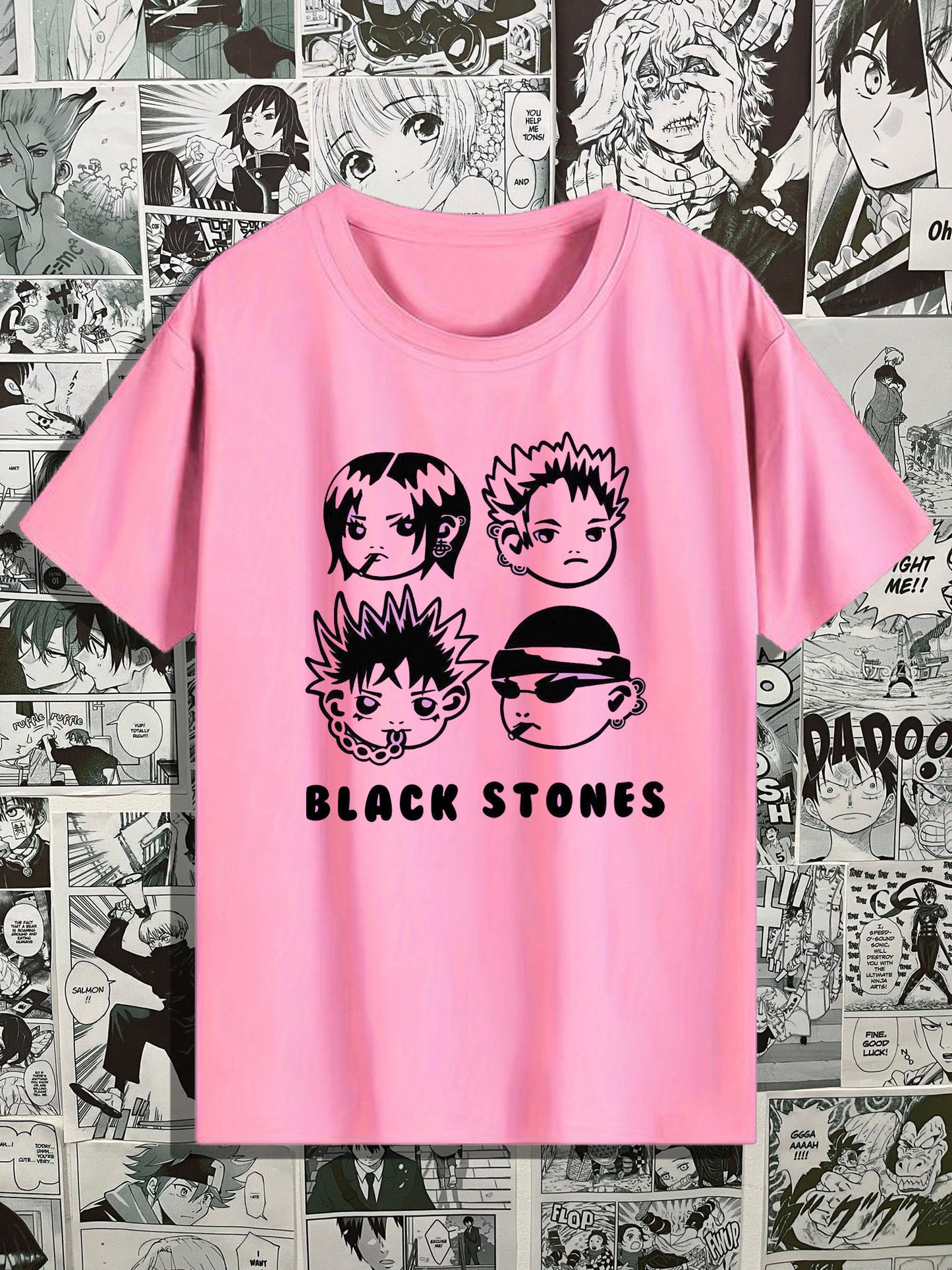 Remera Black stones chibi - Nana