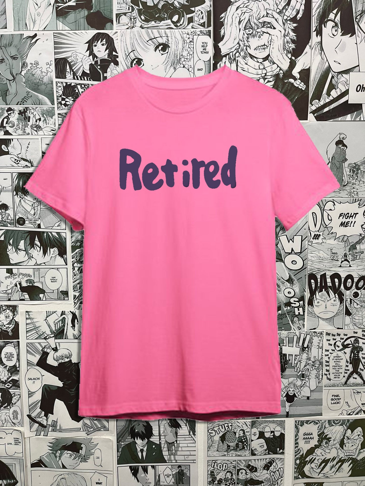 Remera Retired - Sakamoto days