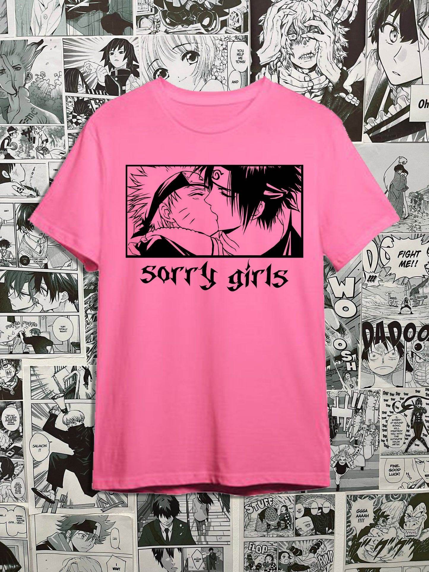 Remera Sorry girls - Naruto