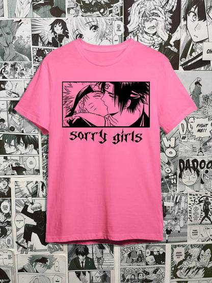 Remera Sorry girls - Naruto
