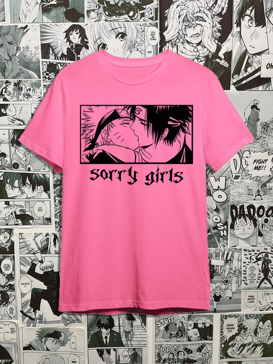 Remera Sorry girls - Naruto