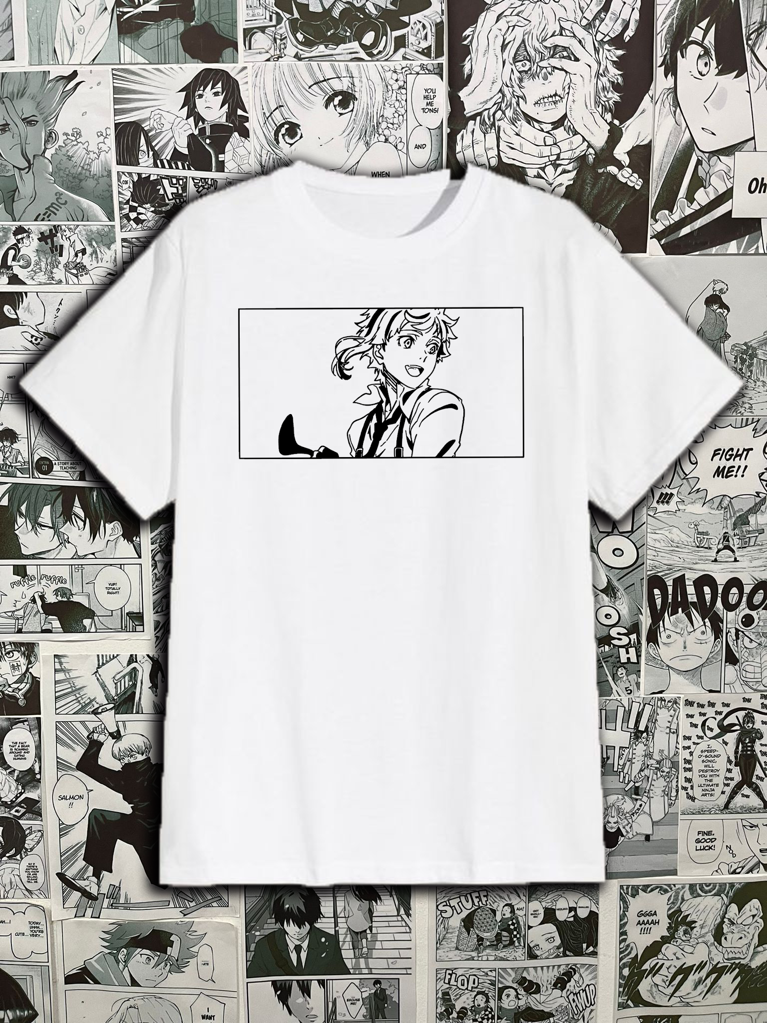 Remera Atsushi Nakajima - Bungō Stray Dogs