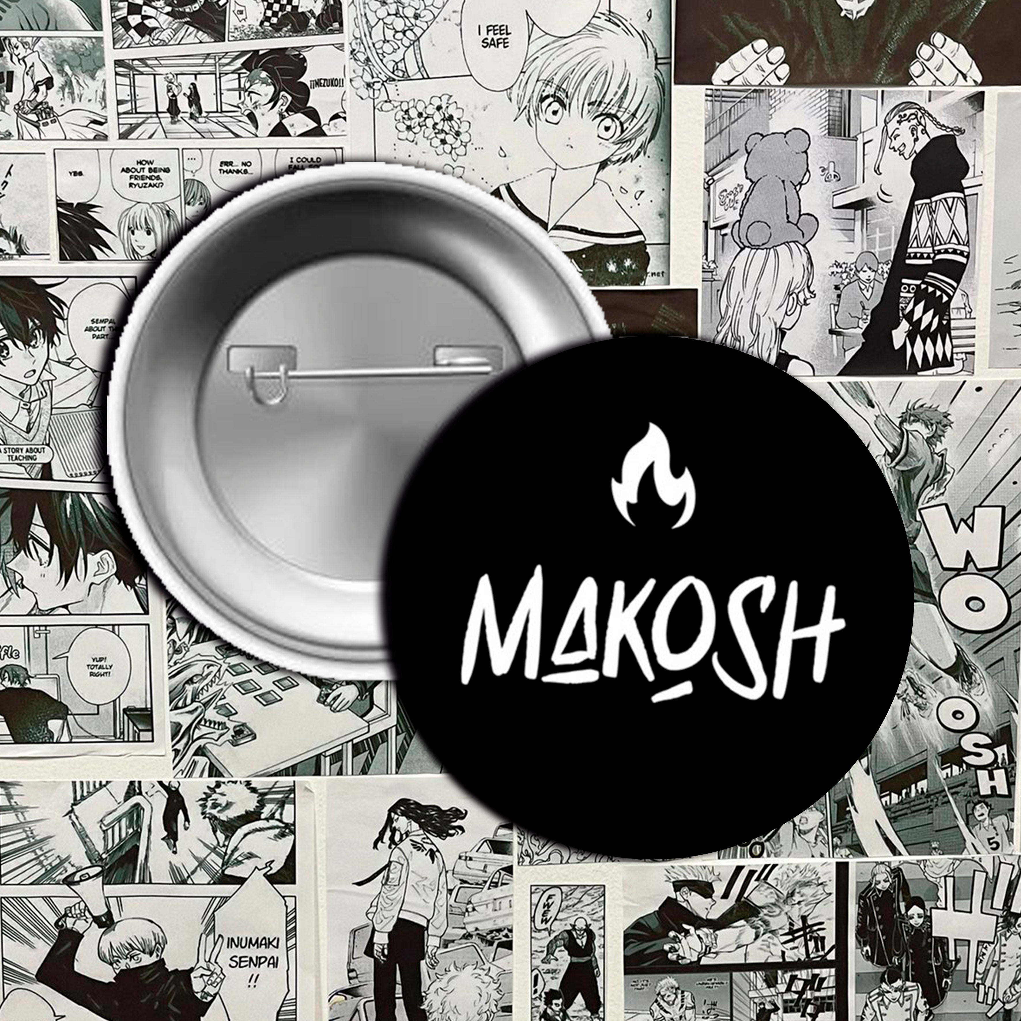 Pin Makosh (mediano)