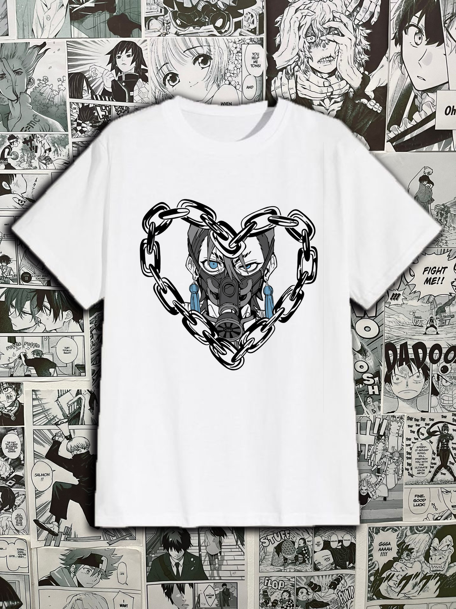 Remera Zanka love - Gachiakuta