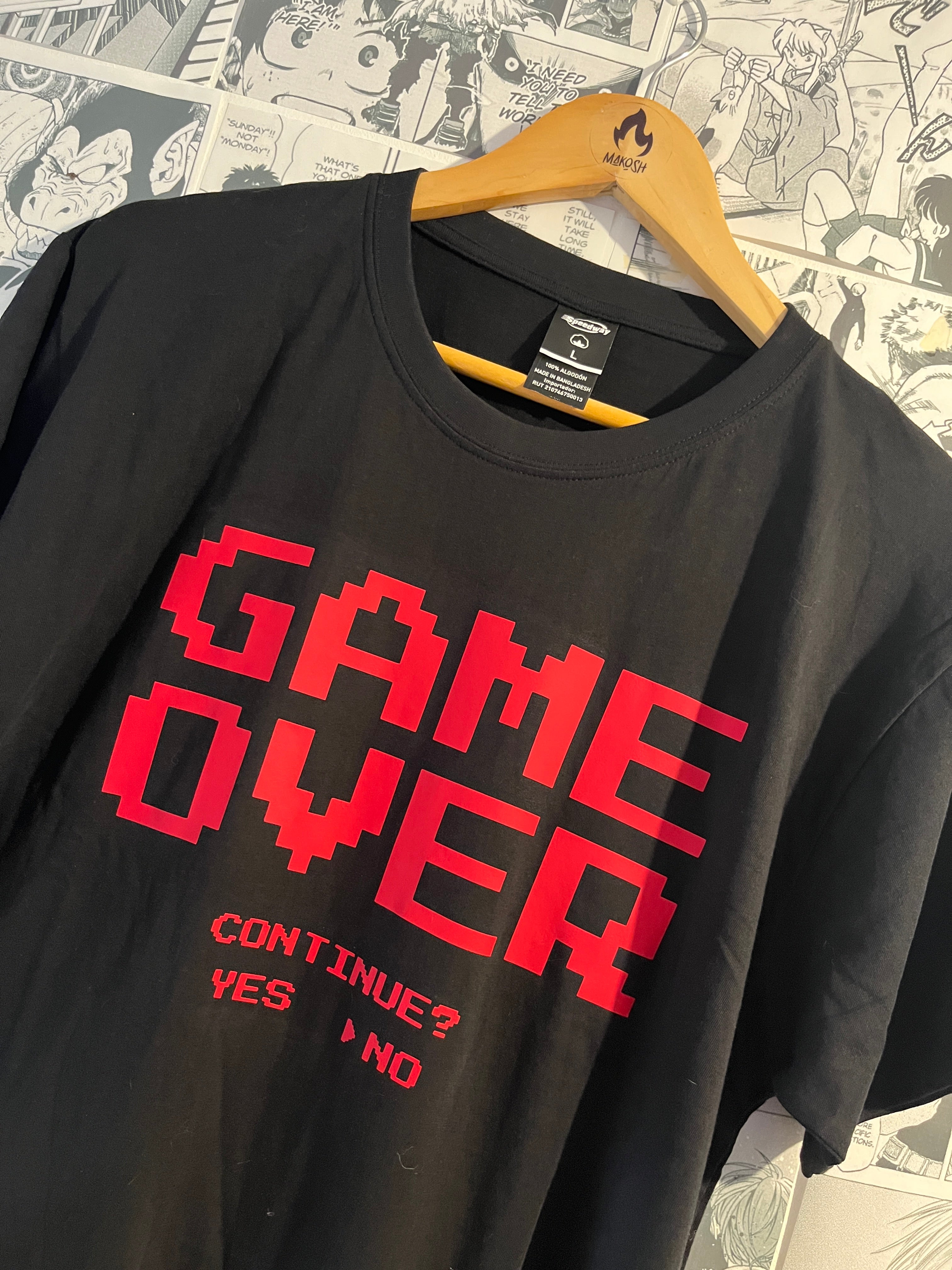 Remera game over
